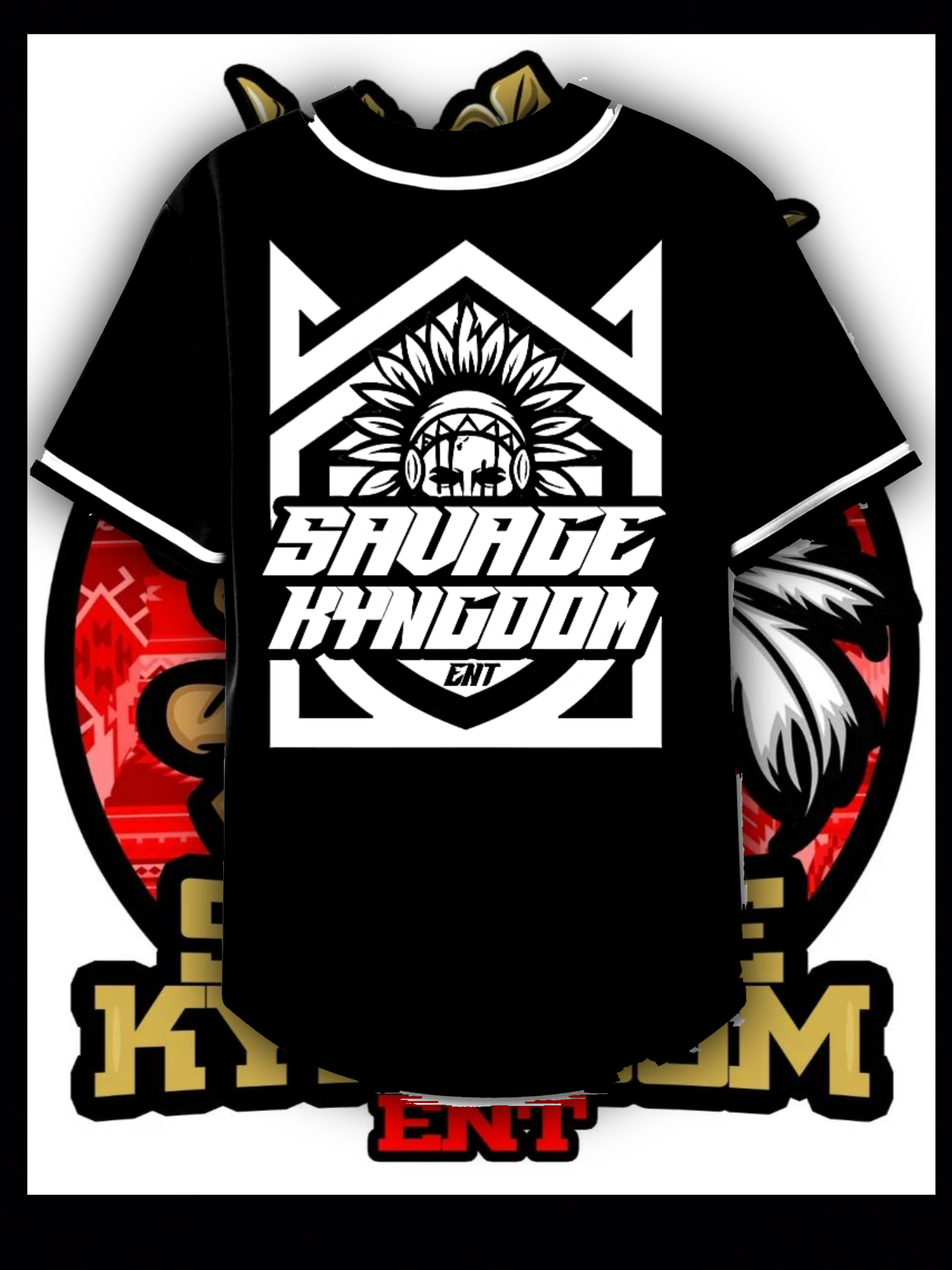 Custom Savage Kyngdom BaseBall Jersey