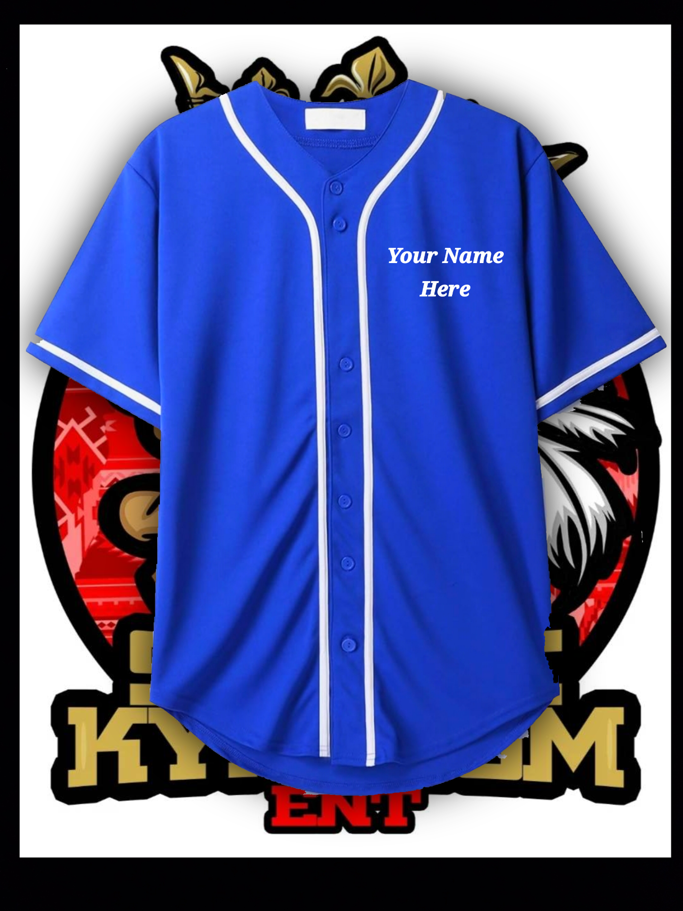 Custom Savage Kyngdom BaseBall Jersey