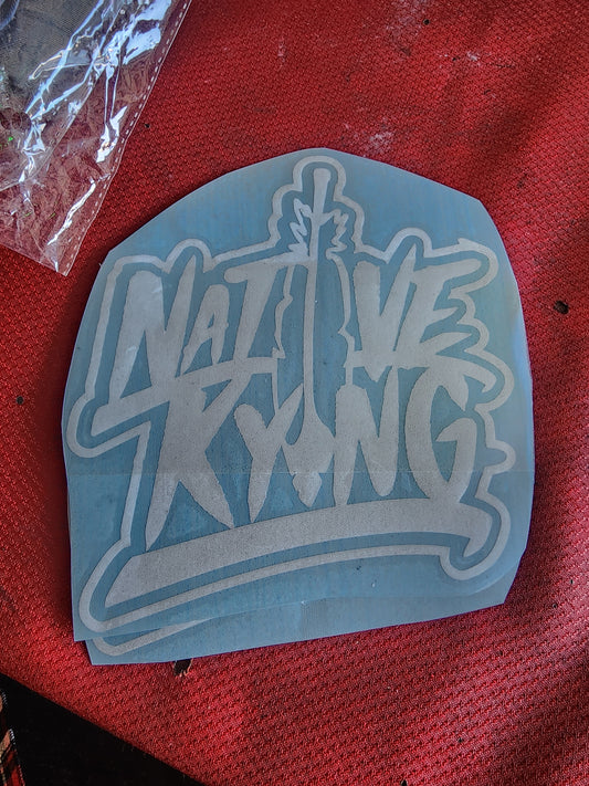 NATIVE KYNG CAR DECAL